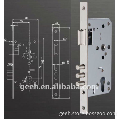 Stainless Steel Mortise Door Lock